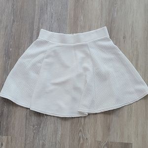 White zippered skirt by Divided
